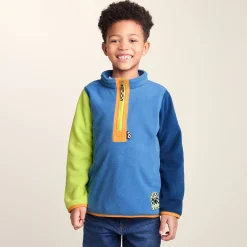 Texel Kids Shaun the Sheep Fleece Zip Neck - Bluebell