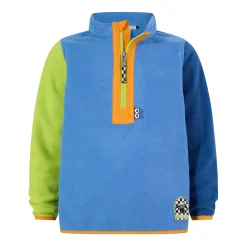 Texel Kids Shaun the Sheep Fleece Zip Neck - Bluebell