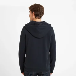 Timble Mens Sherpa Fleece Lined Hoody - Dark Indigo