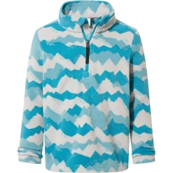 Toffolo Kids Zipneck Fleece - Mosaic Mountain Print