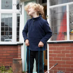 Toffolo Kids Zipneck Fleece - Navy