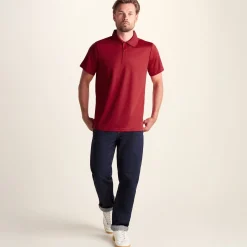 Torres Mens Tech Polo - Chilli