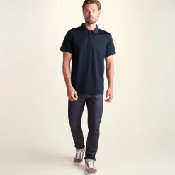 Torres Mens Tech Polo - Navy