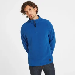 Treeton Mens Fleece Zipneck - Royal Blue