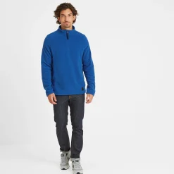 Treeton Mens Fleece Zipneck - Royal Blue