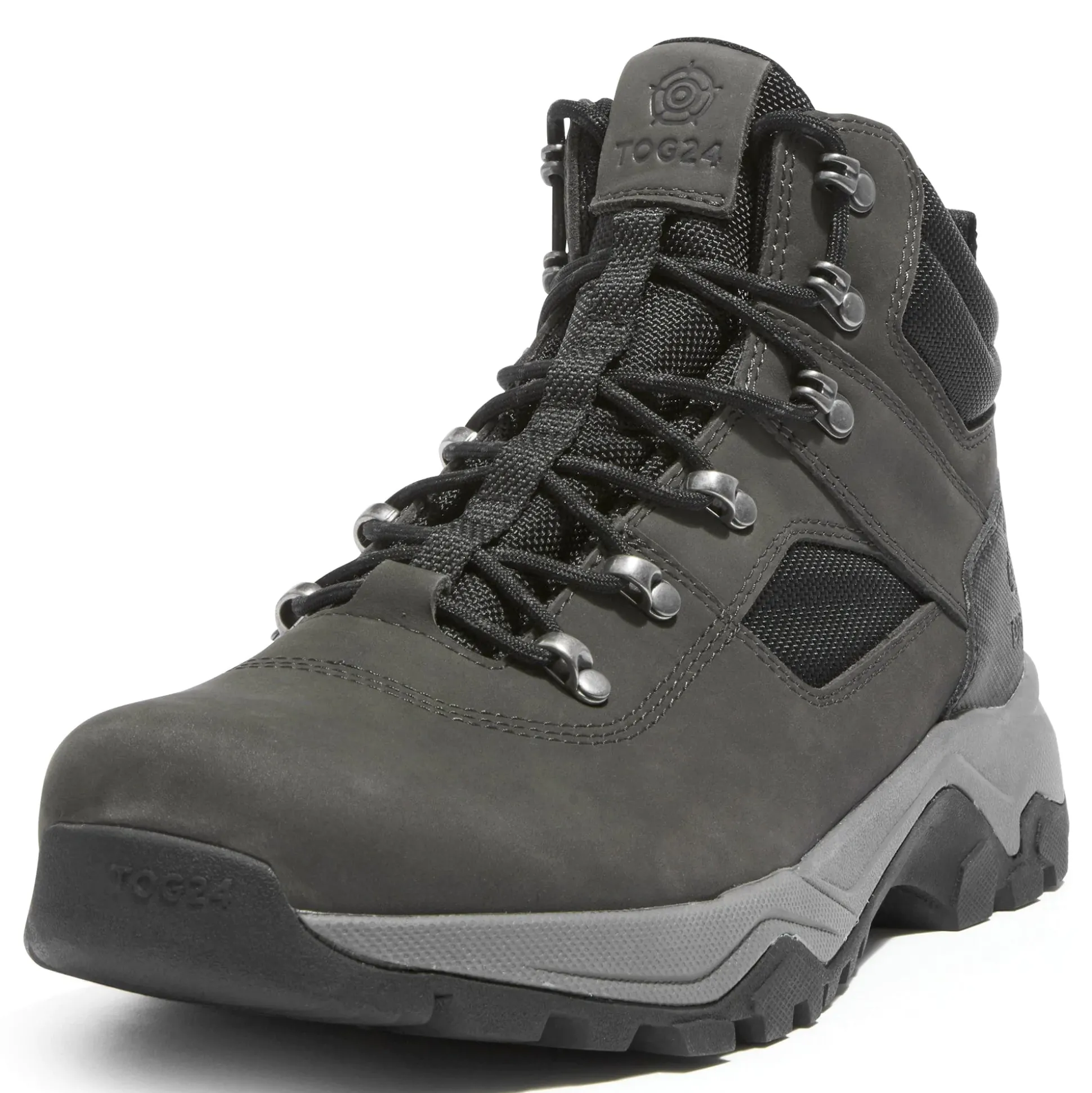 Tundra Mens Walking Boots - Charcoal Grey