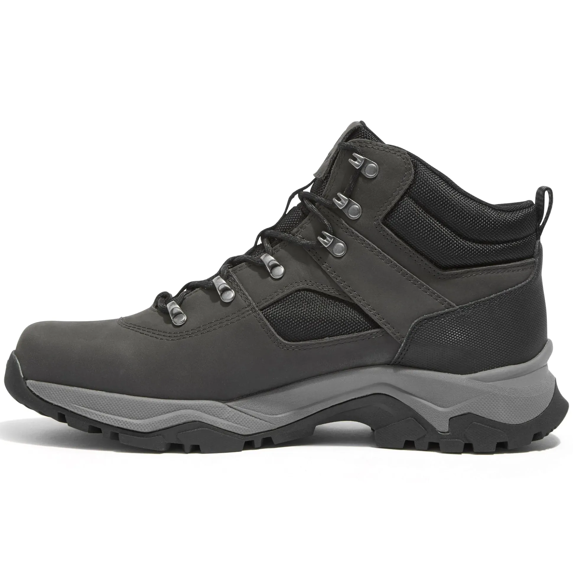 Tundra Mens Walking Boots - Charcoal Grey