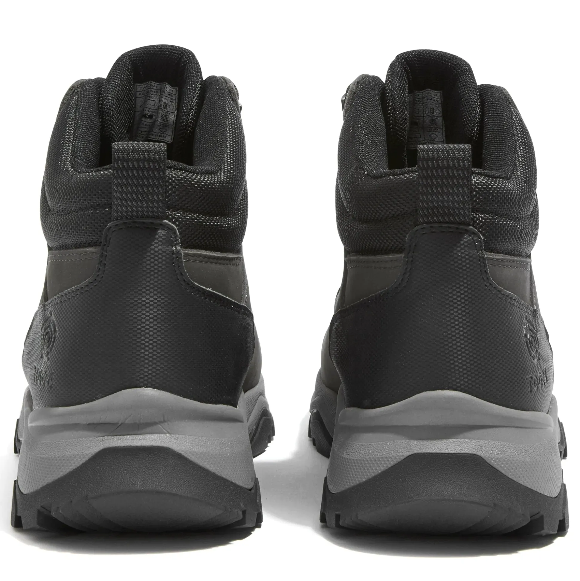 Tundra Mens Walking Boots - Charcoal Grey