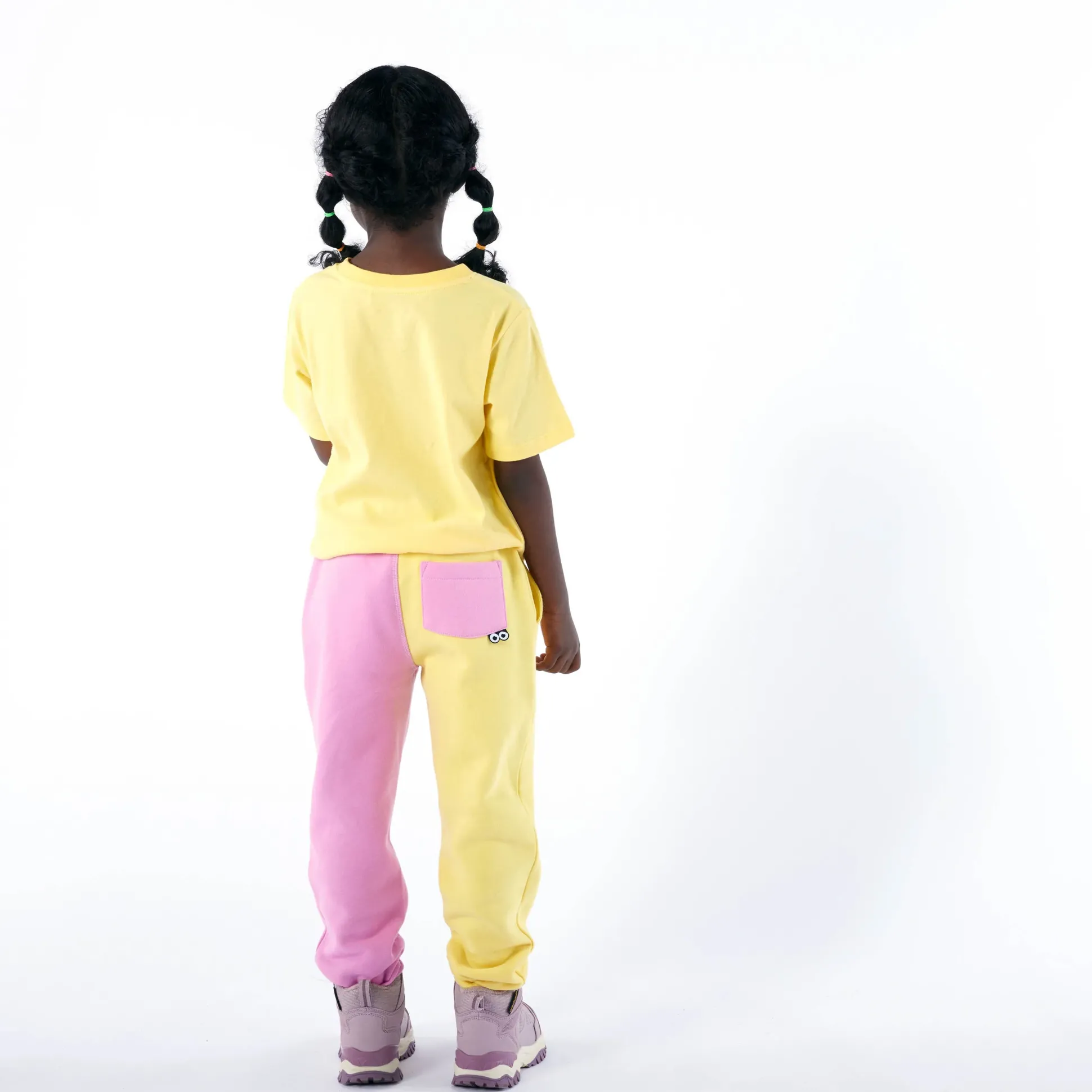 Valais Kids Shaun the Sheep Sweat Pant - Piglet Pink