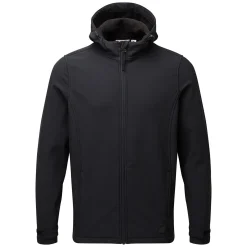 Valley Mens Softshell Hoody - Black