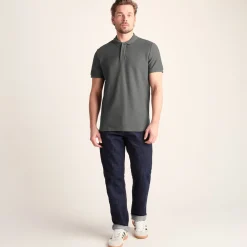 Varris Mens 100% Cotton Supersoft Polo Shirt - Deep Slate
