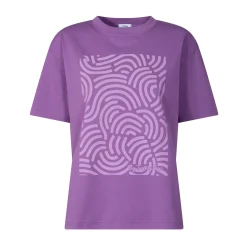 Wave Womens Premium Supersoft Relaxed Fit T-Shirt - Dark Orchid
