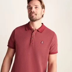 Whitley Mens 100% Cotton Polo Shirt - Redwood