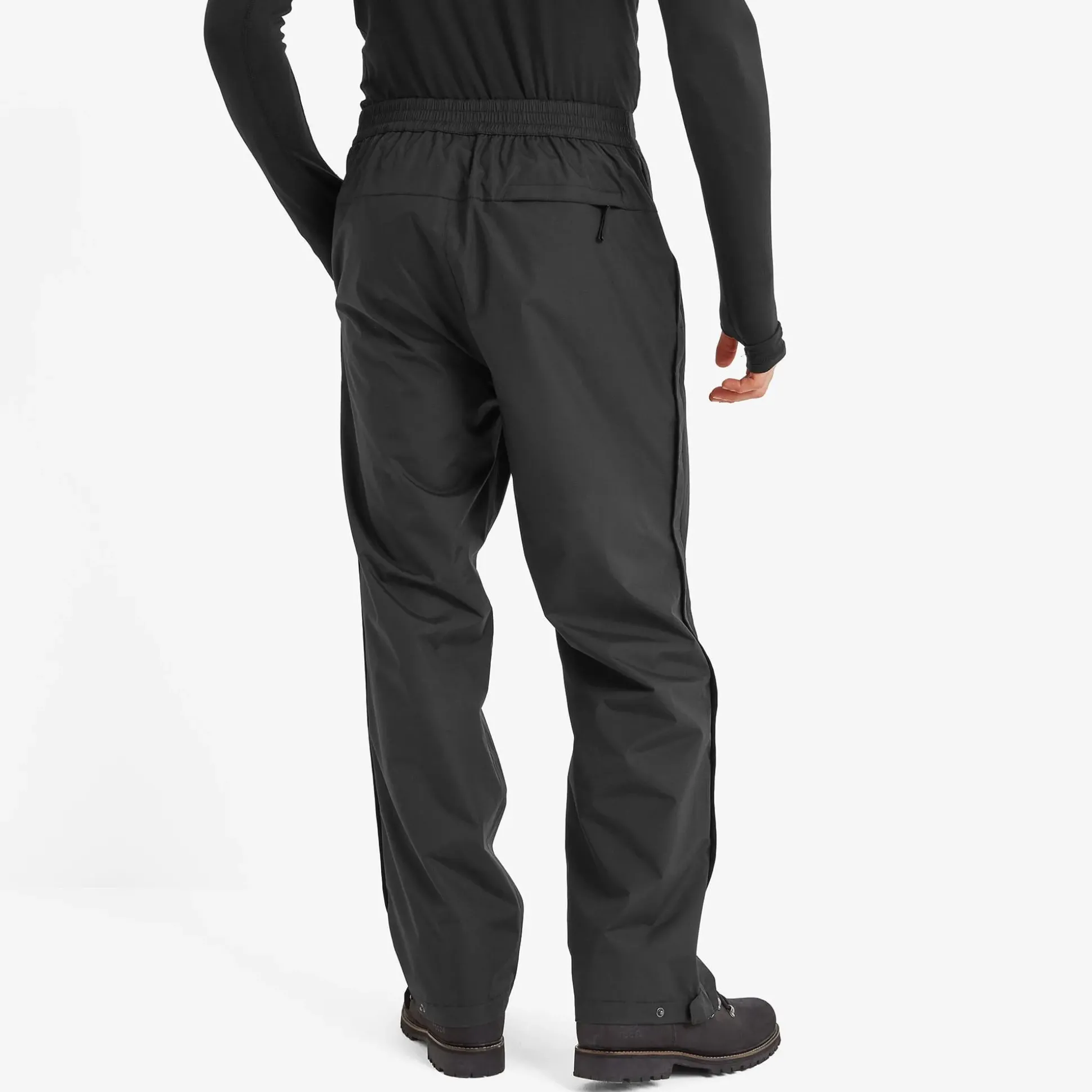 Wigton Mens Waterproof Trousers Short - Black