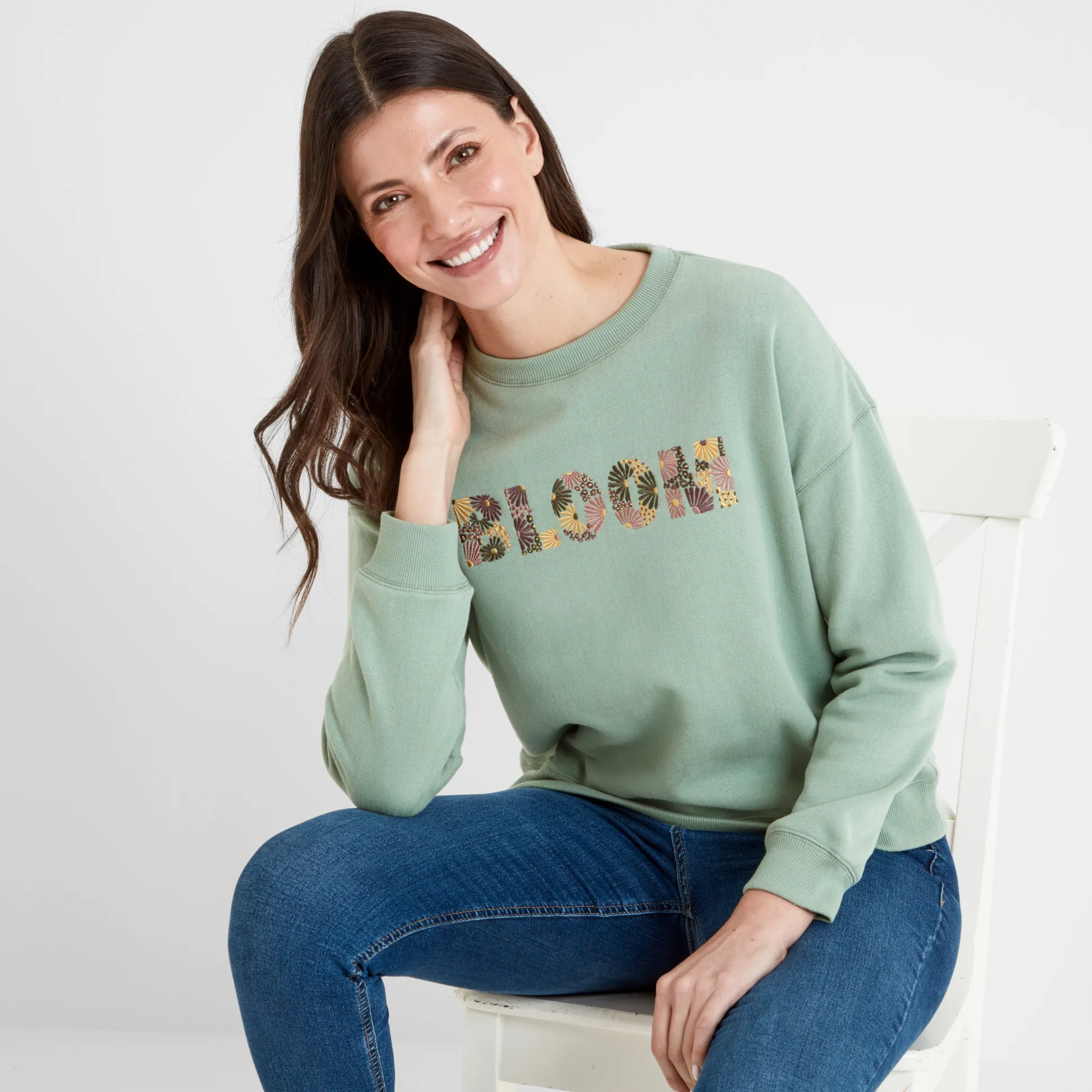 Winona Womens Sweatshirt - Pistachio