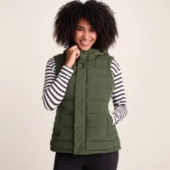 Wyness Womens Shower Resistant Insulated Jacket - Dark Green