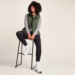 Wyness Womens Shower Resistant Insulated Jacket - Dark Green