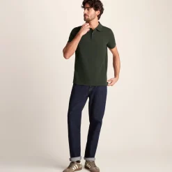 Zaden Mens Polo Shirt - Dark Olive Green